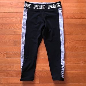 PINK Victoria’s Secret yoga leggings black